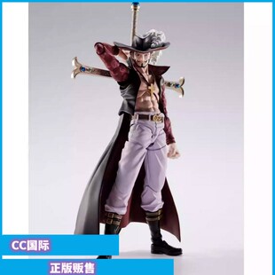 正版现货万代魂 魂限定 SHF航海王鹰眼乔拉可尔米霍克七武海 手办