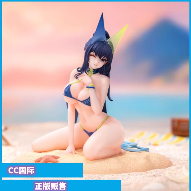 碧蓝航线花园盛夏的闲暇手办