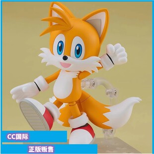 正版现货 GSC 粘土人 2127 刺猬索尼克 塔尔斯 Q版 可动手办