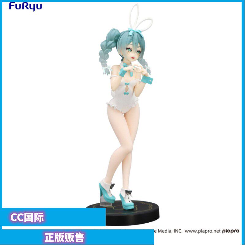 初音未来兔女郎rurudo白色手办