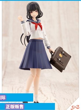 正版现货寿屋 拼装JK044创彩少女 药师寺久远 桃樱高校制服手办