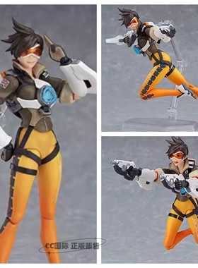 GSC figma 352 OW 猎空 闪光 守望先锋 可动手办