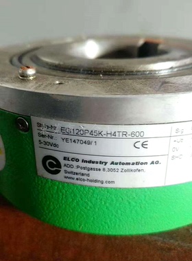 ELCO宜科编码器 EG120P45K-H4PR-1024.JTH  EG120P45K-H4TR-600