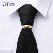 潮礼盒装 GT绅诚 商务男士 正装 领带箍 这个杀手不太冷领带环夹
