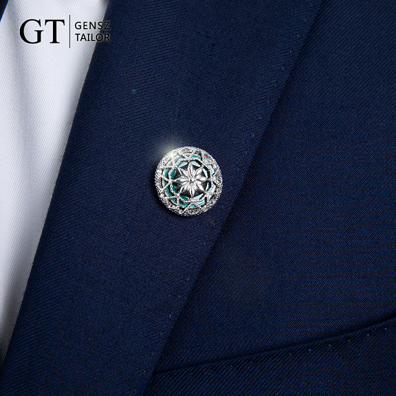 GT绅诚巴洛克复古胸针