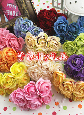 diy手工花环材料仿真森系新年