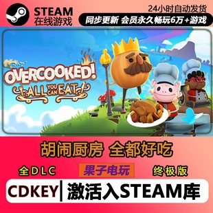 胡闹厨房 全都好吃  steam激活码cdk 激活入库单机版在线电脑游戏