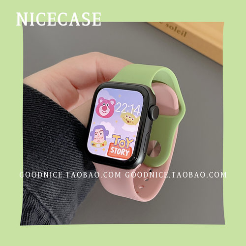 NICECASEiwatch拼接色表带