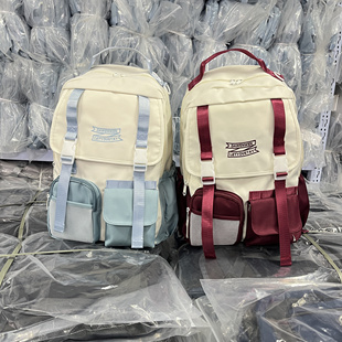 清仓初中生书包女2024年新款四五六年级女生高颜值大容量女孩日系