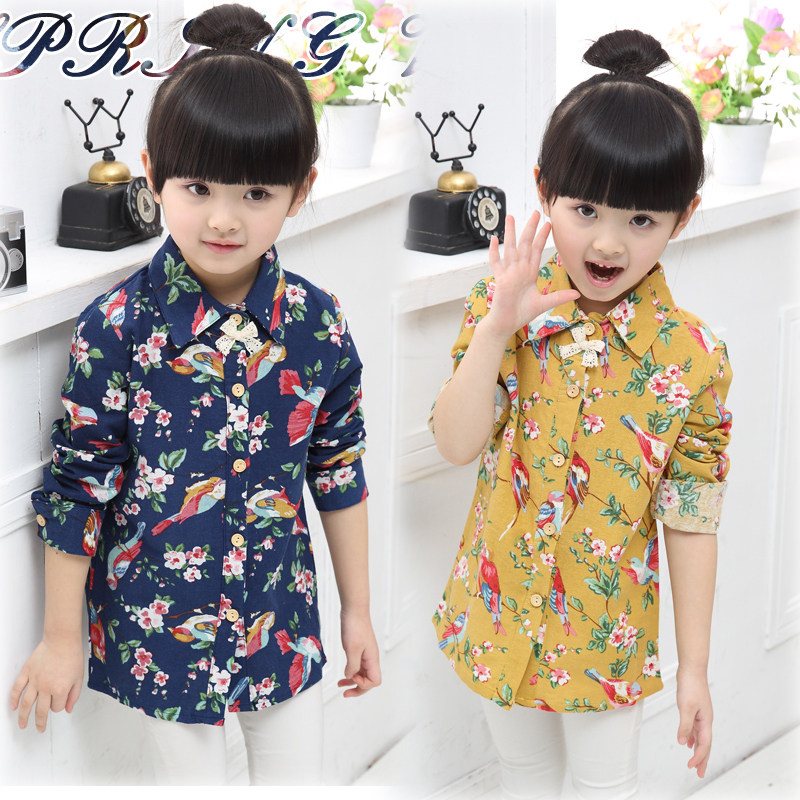 Chemise fille à manche longue - Ref 2085782 Image 1