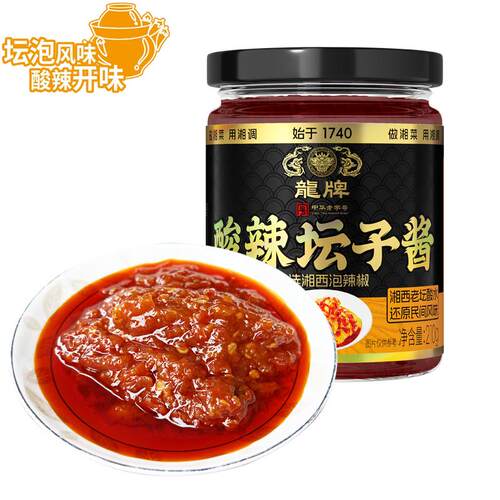 龙牌酱油复合调味品鲜辣酱