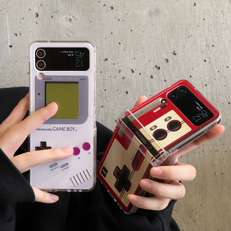 游戏机适用三星zflip4手机壳