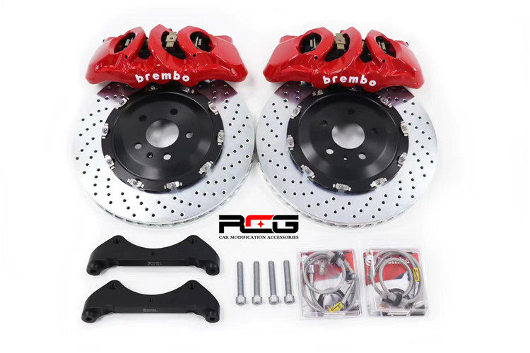 原装意大利BREMBO BM6新款6六活塞汽车改装刹车卡钳鲍鱼分泵套装