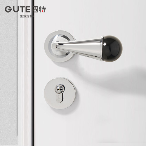 固特静音水晶球卧室门锁