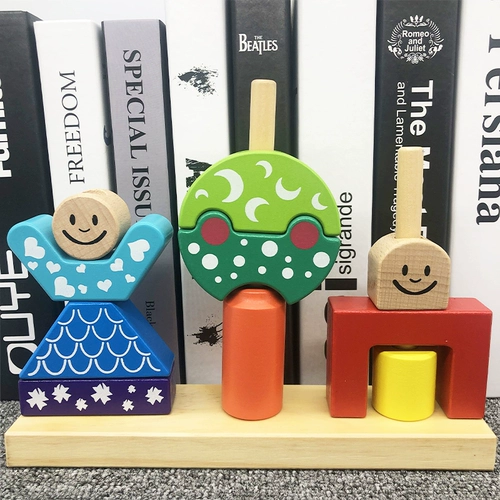 Конструктор Монтессори, интеллектуальная интерактивная настольная игра, игрушка, раннее развитие, мозговой штурм, для детей и родителей