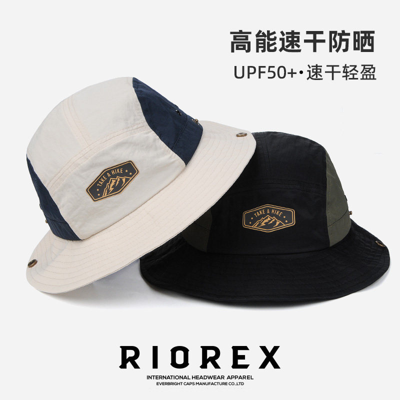 新款潮酷渔夫帽男女遮阳透气