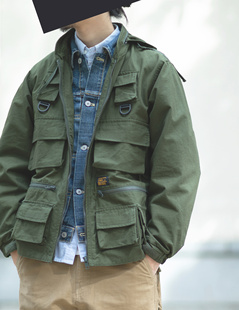 夹克余文乐 JACKET日本进口面料多袋8袋八袋工装 STAPH MODULAR