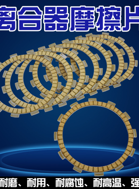 适用于摩托车GZ250 GN GW250TU250X VL DR250S离合片离合器摩擦片