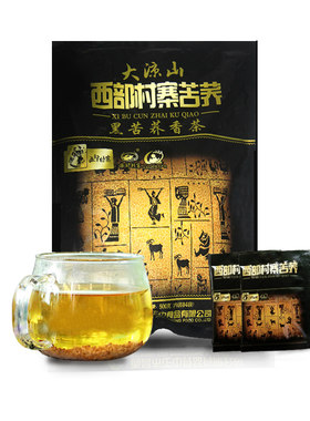 西部村寨苦荞香茶500g独立包装