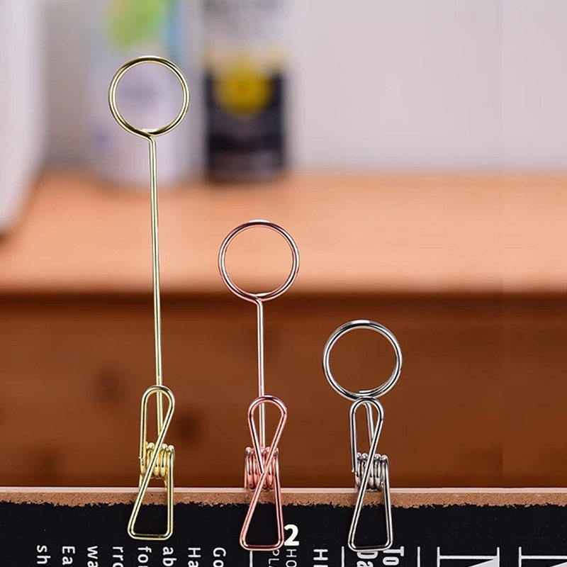面包甜品展示夹金属便签夹餐牌夹餐厅菜品架子蛋糕店价格卡片座
