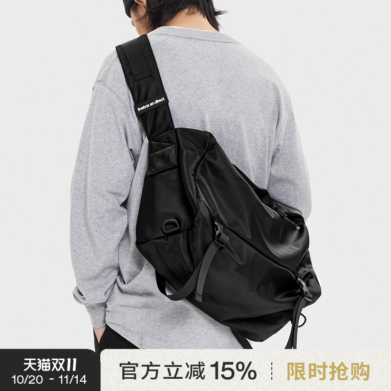LIVEBOX大容量斜挎包机能工装
