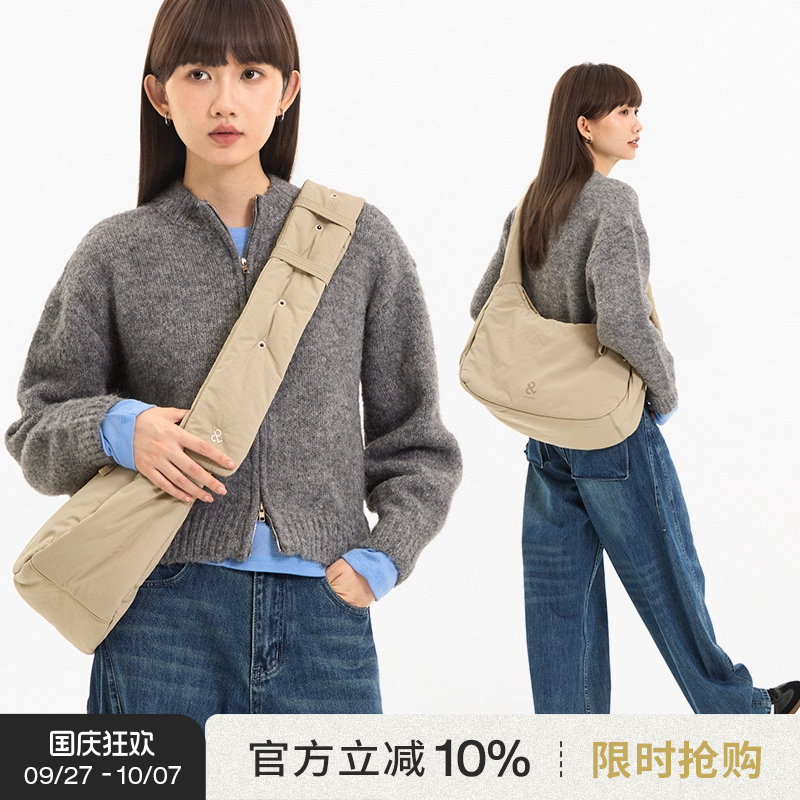 livebox斜挎饺子包女大容量
