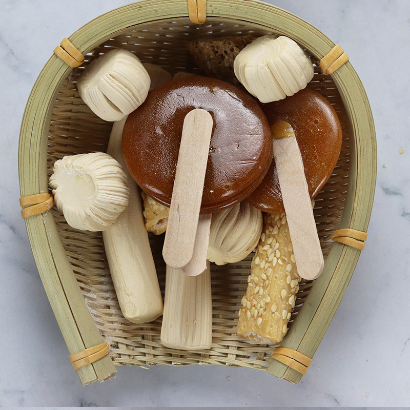 山西吕梁特产临县西棍棍粞瓜传统老式过年糖麦芽糖怀旧纯手工麻糖