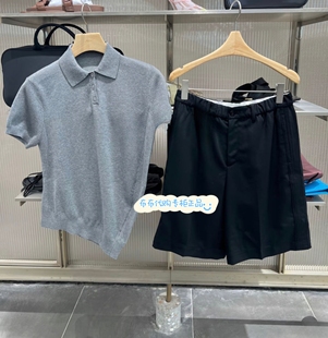 套头polo领5P7314130 布布 短袖 2025秋新品 895 毛衫