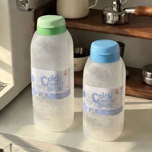 夏日大容量冷水杯家用食品级凉水壶耐高温随手杯户外便携式冷泡杯