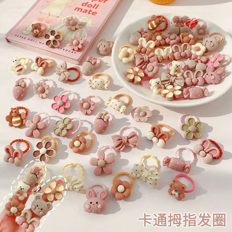 儿童橡皮筋发圈头饰女童宝宝
