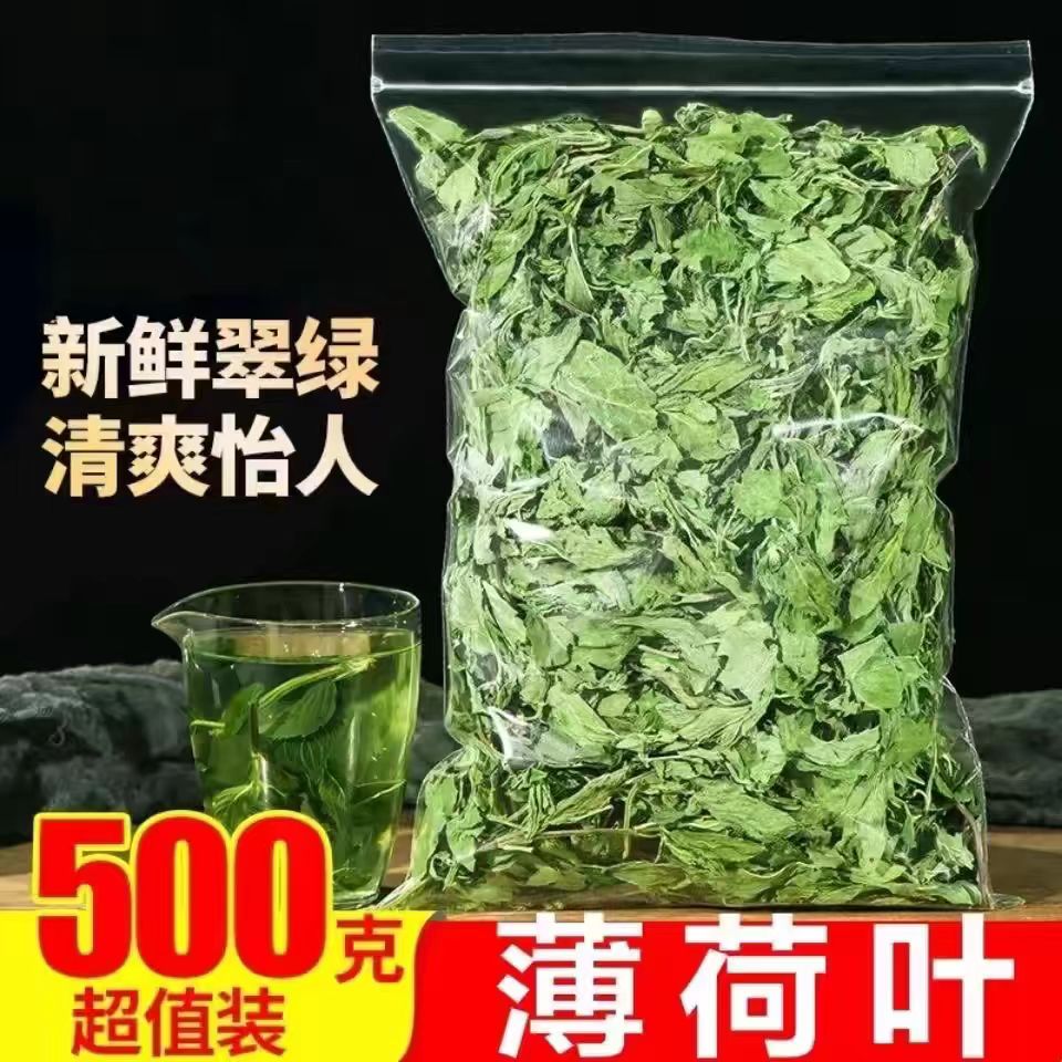 新货无硫薄荷叶全干泡茶清凉提神图片