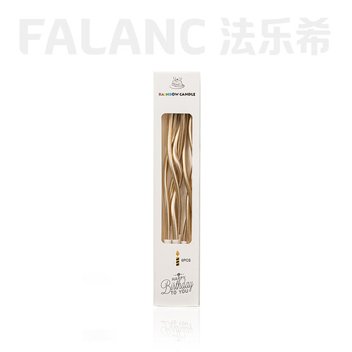 【扭扭蜡烛】不单卖，需与蛋糕一起配送