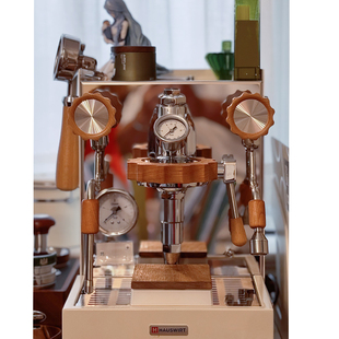 海氏C6C7咖啡机防烫蒸汽开水实木改装齿轮波浪防烫E61咖啡机改装