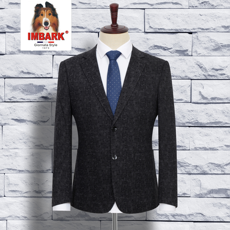 大码男装胖子西装外套肥佬加肥加大宽松胖人休闲弹力西服单西便西