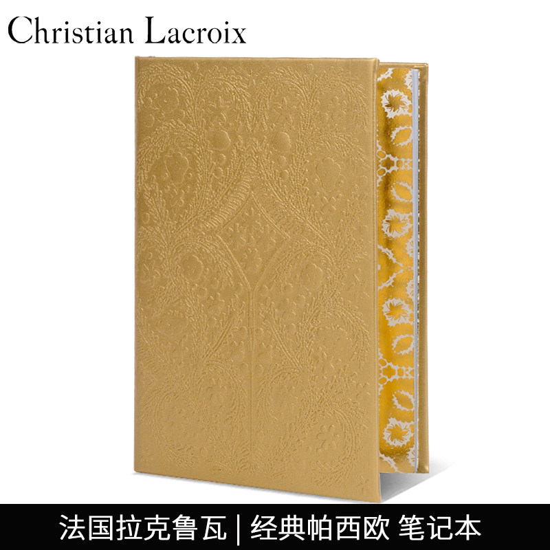 巴黎christian lacroix帕西欧经典笔记本子特别款记事本a5手账帐