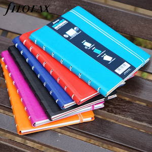 英国filofax notebook绑带笔记本活页本A5 A6日记本手帐商务礼品