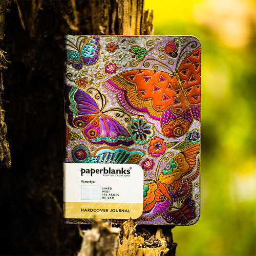 paperblanks彩蝶手帐文具笔记本