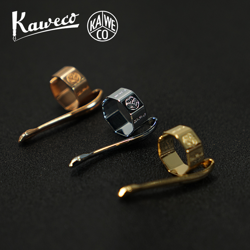 原装进口德国运动系列复古铜笔夹