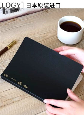 日本stalogy笔记本B5全年A5半年自填日期a6手帐日记事本HOBO方格