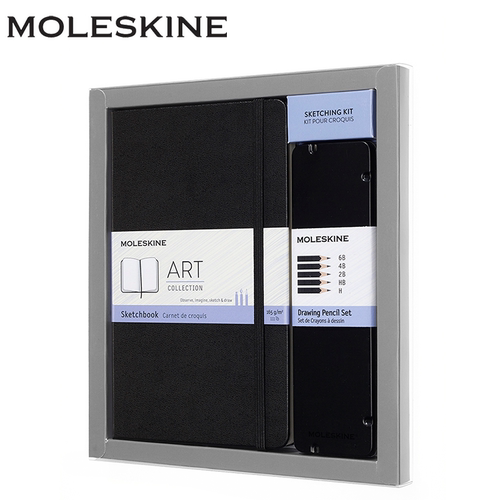 moleskine空白硬面手绘水彩本