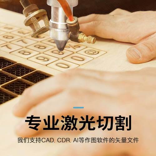 椴木激光手工模型定制雕刻定做