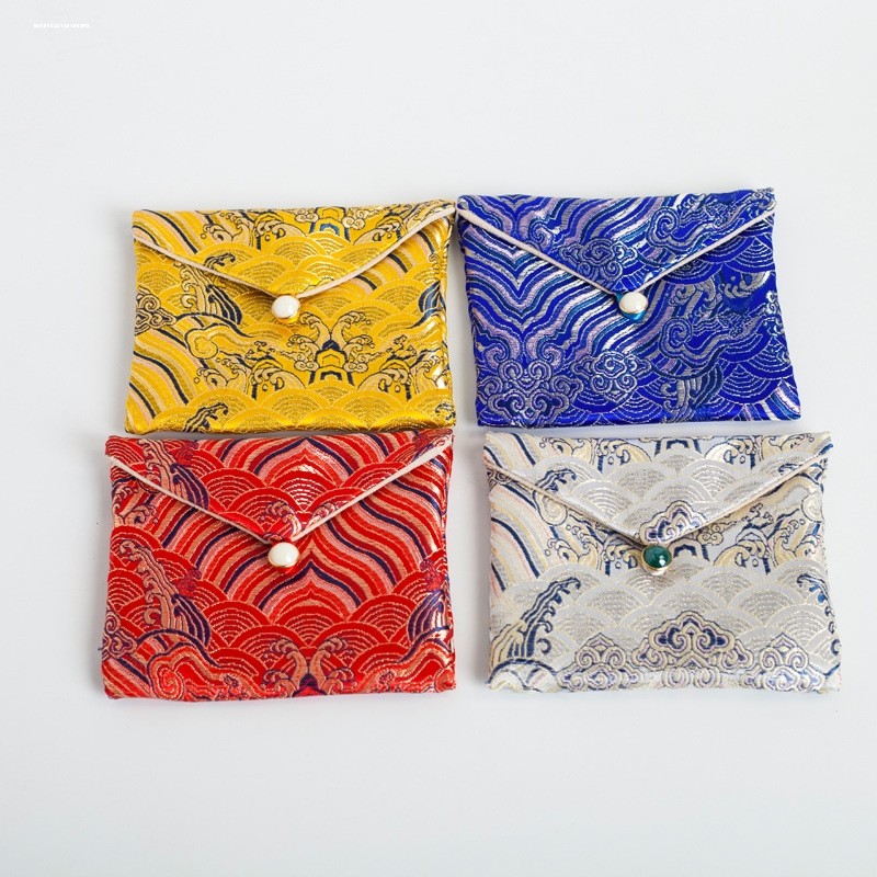 多色四方包盘玩袋锦囊布袋珠宝首饰袋文玩布袋手串袋福袋佛珠