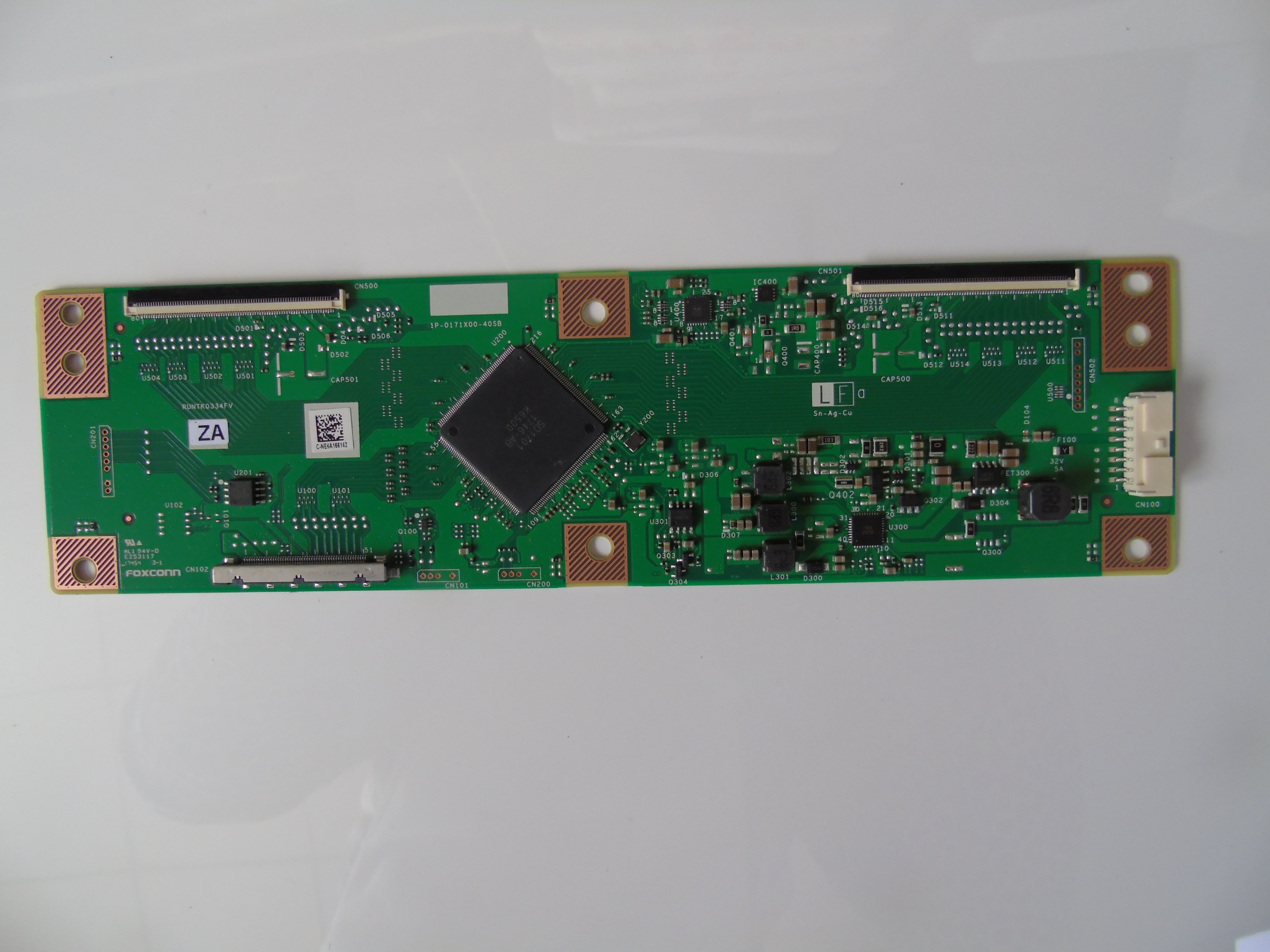 LCD-70SU678A LCD-70MY5100A逻辑板1P-0171X00-40SB RUNTK0334FV 电子元器件市场 PCB电路板/印刷线路板 原图主图