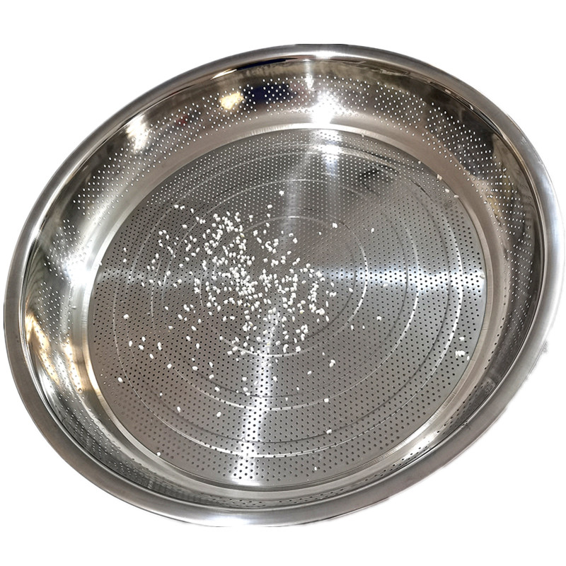 旺利来不锈钢筛子大米筛洗菜沥水晾晒盆家用晒垫小孔漏盆子大网筛