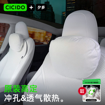 特斯拉专用汽车头枕腰靠