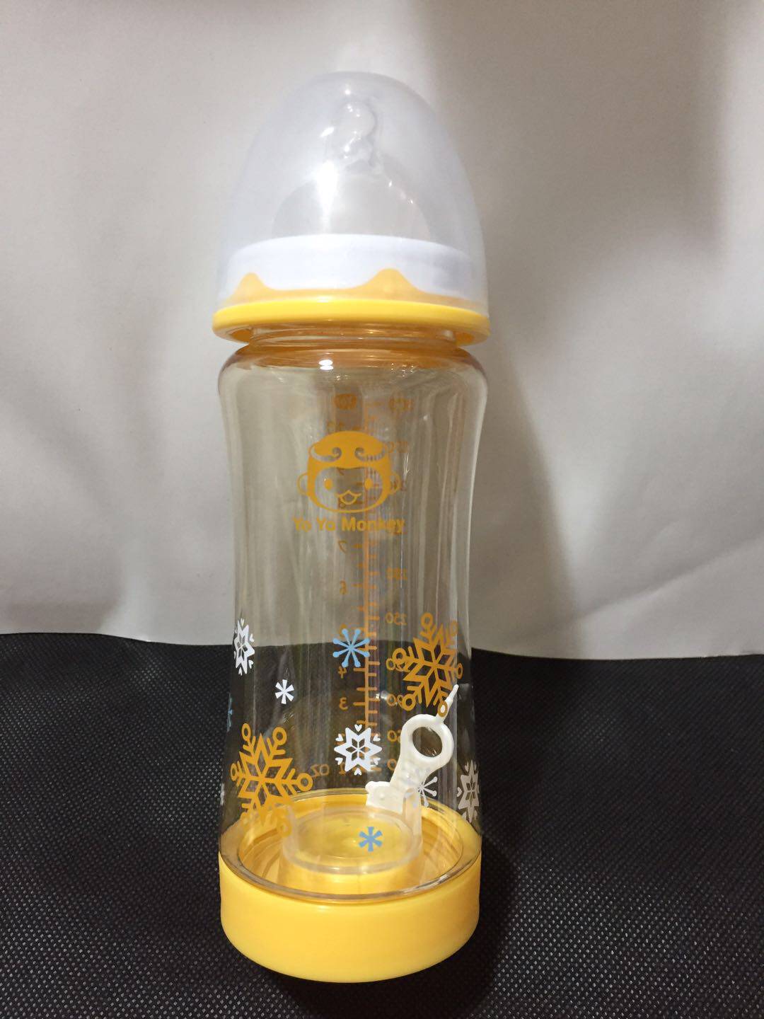 【抢】优优马骝ppsu防胀气奶瓶婴儿宝宝易洗300ml宽口6个月起2069