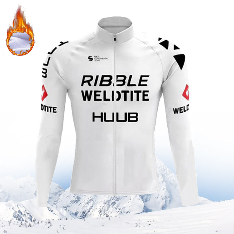 HUUB男冬季抓绒保暖骑行服