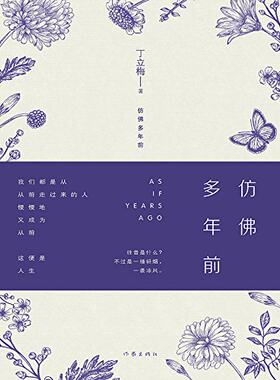 区域包邮  仿佛多年前   丁立梅著  作家签名本