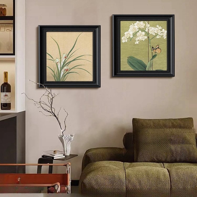 中古风挂画法式复古装饰画客厅高级感玄关斗柜壁画沙发背景墙挂画,家居饰品,现代装饰画,淘宝优惠券,粉丝福利购,淘宝优惠卷