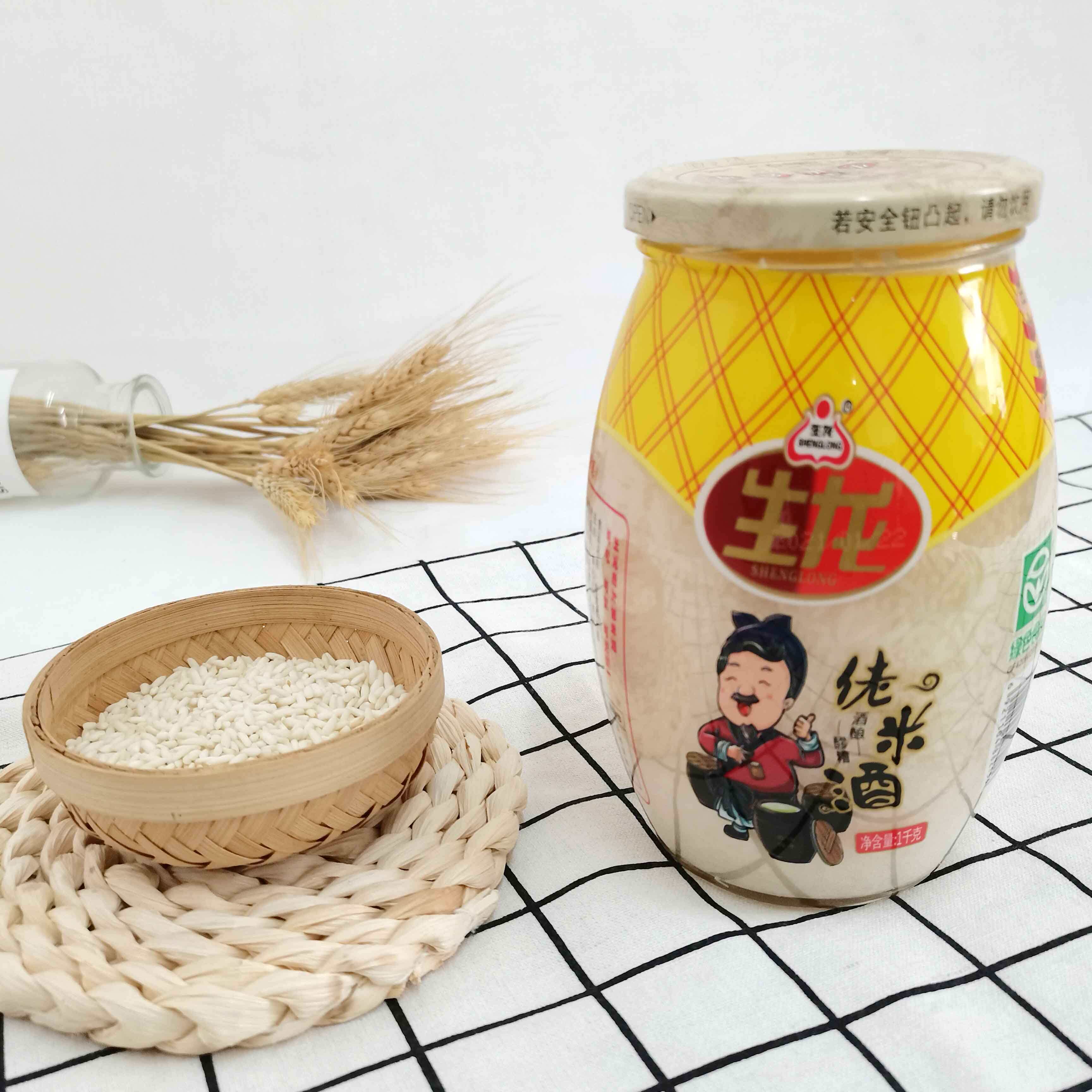 湖北特产佬米酒醪糟即食月子米酒图片